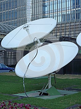 Satellite dishes