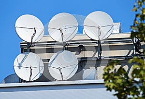 Satellite dishes