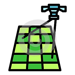 Satellite loaction icon vector flat