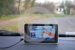 Satellite navigation device