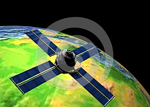 Satellite in Orbit