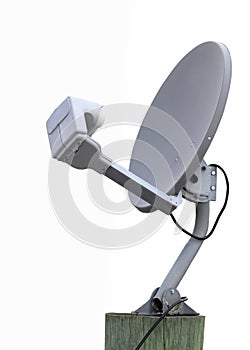 Satellite receiver dish