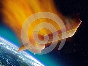 Satellite Reentry photo