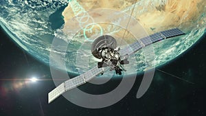 Satellite Transmitting