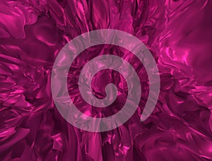 Satin Magenta Liquid Background