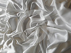 satine drape, white beautiful soft touch