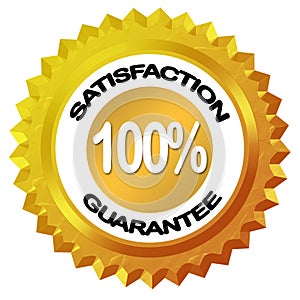 Satisfaction guarantee label