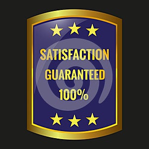 Satisfaction guarantee label vector