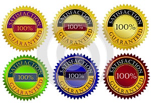 Satisfaction guarantee seal