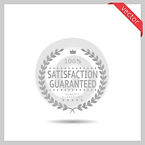 Satisfaction guaranteed icon