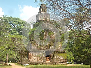 Satmahal Prasada,Polonnaruwa,Sri Lanka