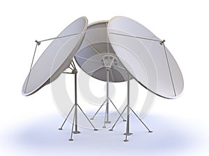 Sattelite antena