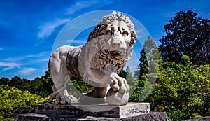 Satue in Chateau de Compiegne, Oise, France