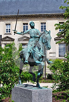 Satue of Jeanne dArc, Reims