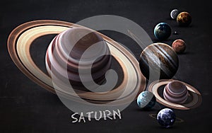 Saturn - High resolution