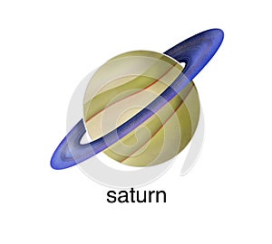 Saturn painting