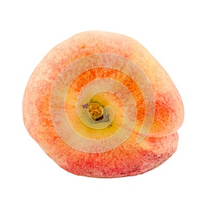 Saturn peaches, also known as Donut (Doughnut) peaches