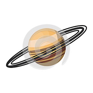 Saturn planet milky way galaxy