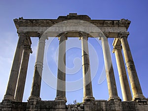Saturn Temple on the Forum Romanum