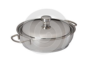 Saucepan from stainless steel