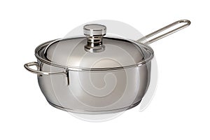 Saucepan from stainless steel