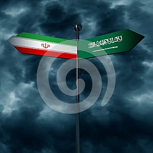 Saudi Arabia and Iran politic relationships