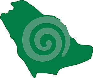 Saudi Arabia map