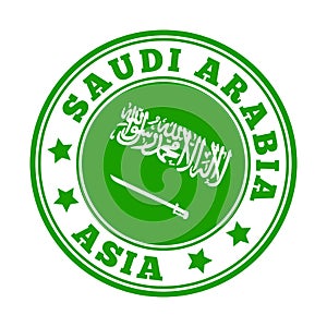 Saudi Arabia sign.