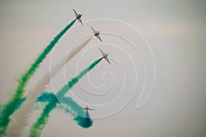 Saudi Hawks in Precision Flight