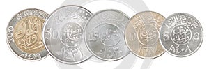 Saudi riyal coin