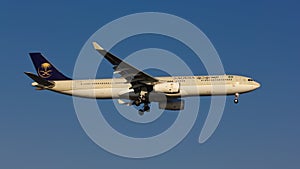 Saudia Airbus A330 Plane