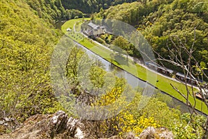 Sauer River in Bourscheid