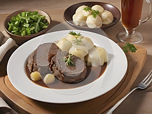 Sauerbraten Symphony: A Culinary Ode to German Flavor Harmony photo
