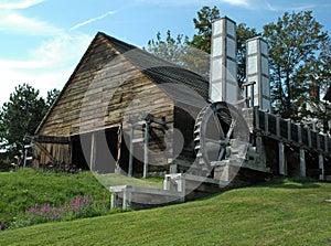 Saugus Ironworks Two Chimneys