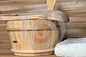 Sauna bucket