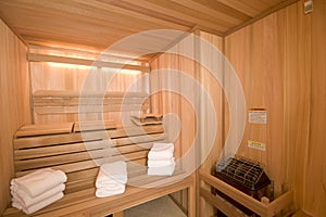 Sauna custom built