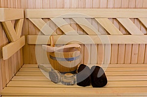 Sauna detail