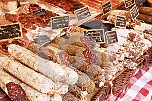 Sausage in Aix en Provence photo