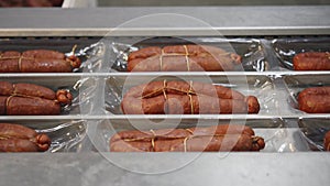 Sausage conveyor meat factory industry production line