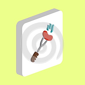 Sausage on Fork computer symbol