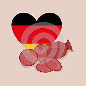 Sausage german food