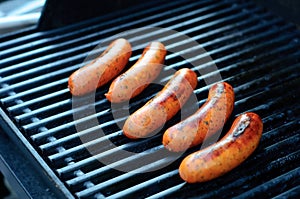 Sausage on the Grill