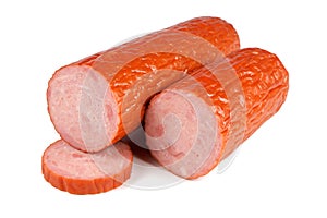 Sausage, jess cold meats isolated