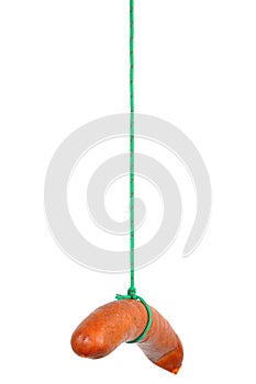 Sausage on a string