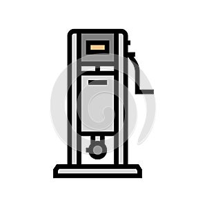 sausage stuffer color icon vector illustration