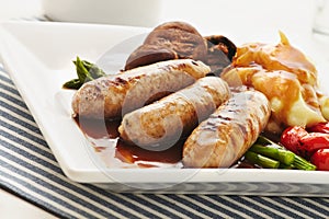 Sausages and Mash