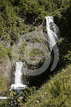 Saut deth Pish waterfall