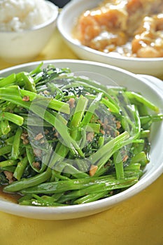 Sauted Water spinach