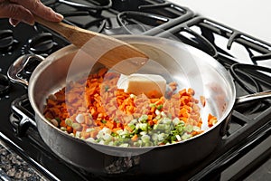 Sauteing Vegetables