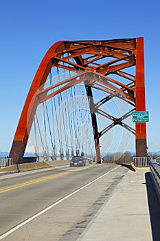 Sauvie Island Bridge.